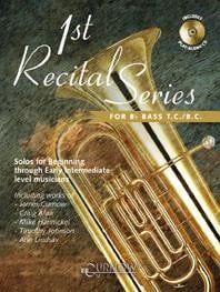 1st Recital Series - Bb Bass published by Curnow (Book & CD)